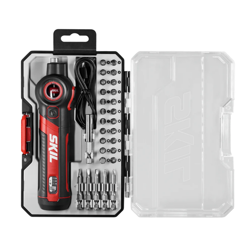 SKIL SD5619-02 Rechargeable Screwdriver w/ 28 Bits