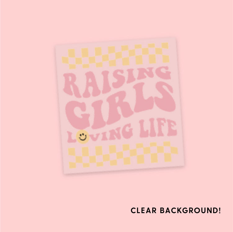 LMSS® STICKER - The Retro Edit - Raising Girls Loving Life