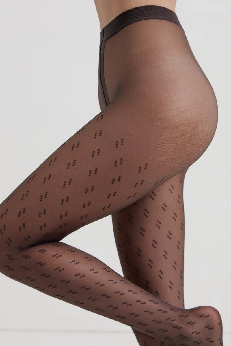 Fantasy Tights Conte Street - Triple Dot Pattern