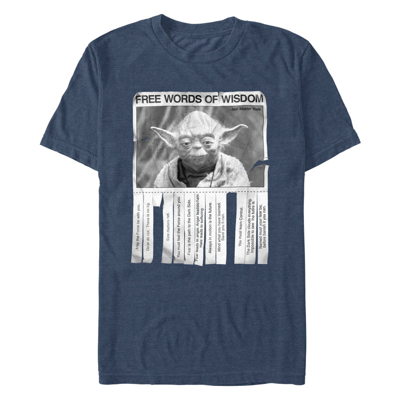 Men's Star Wars WORDS OF WISDOM T-Shirt
