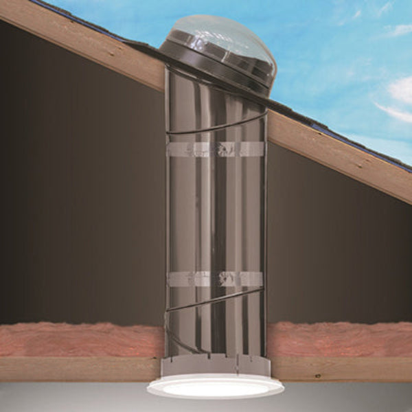 VELUX Low Profile Rigid Sun Tunnel® Skylight, Acrylic Dome, Solar Night Light