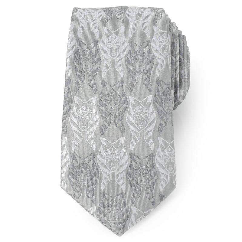 Star Wars Ahsoka Gray Men's Tie