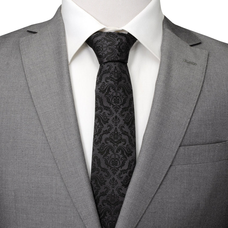 Star Wars Darth Vader Black Damask Tie