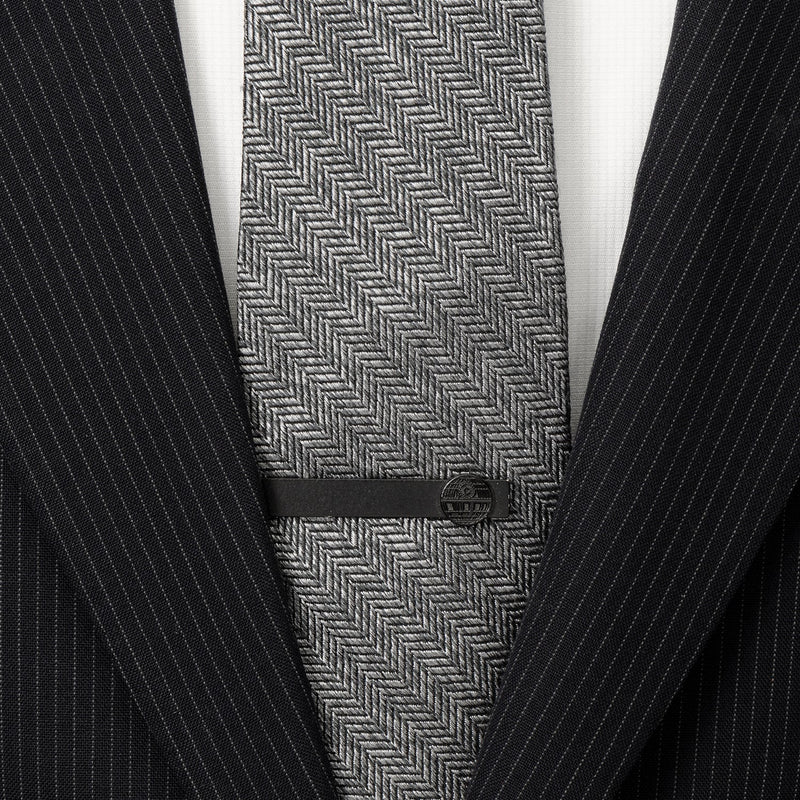 Star Wars Death Star Satin Black Tie Bar