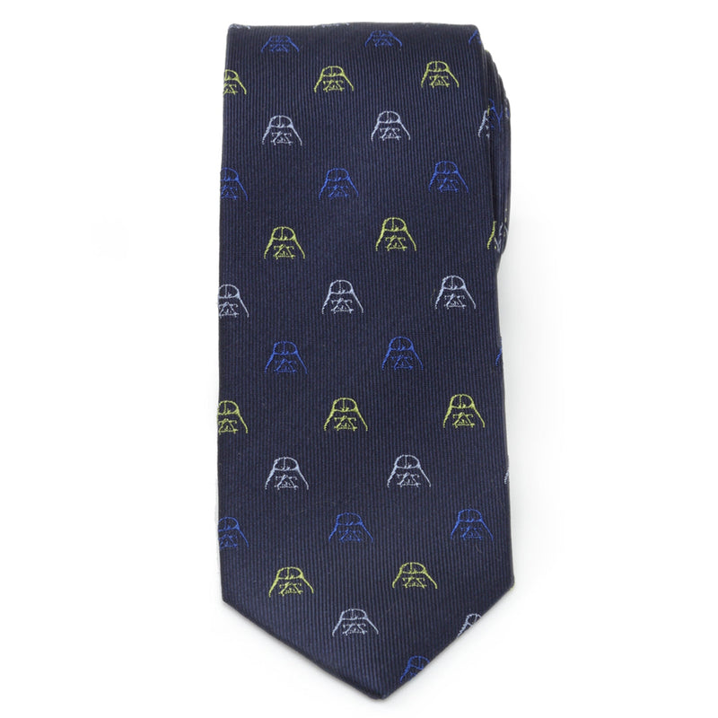 Star Wars Darth Vader Blue Silk Boy's Tie
