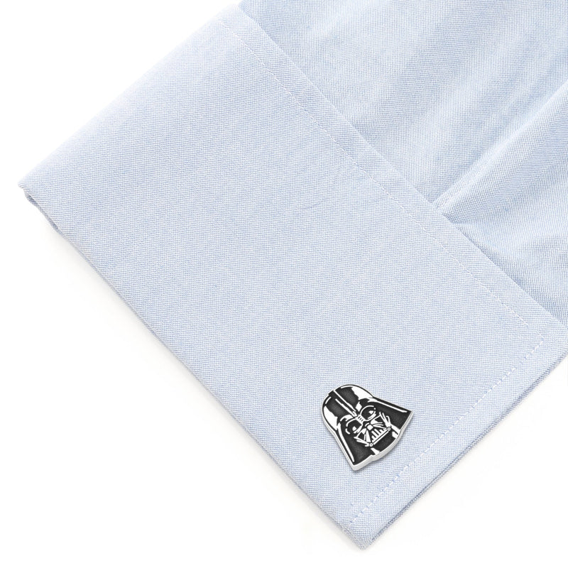 Star Wars Darth Vader Recessed Matte Cufflinks