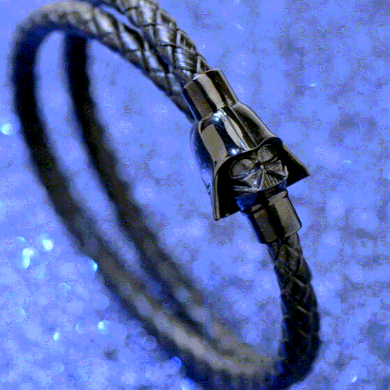 Star Wars Darth Vader Double Wrap Bracelet