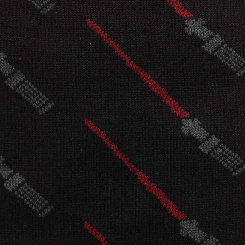 Star Wars Darth Vader LIGHTSABER Black Socks and Lapel Pin Gift Set
