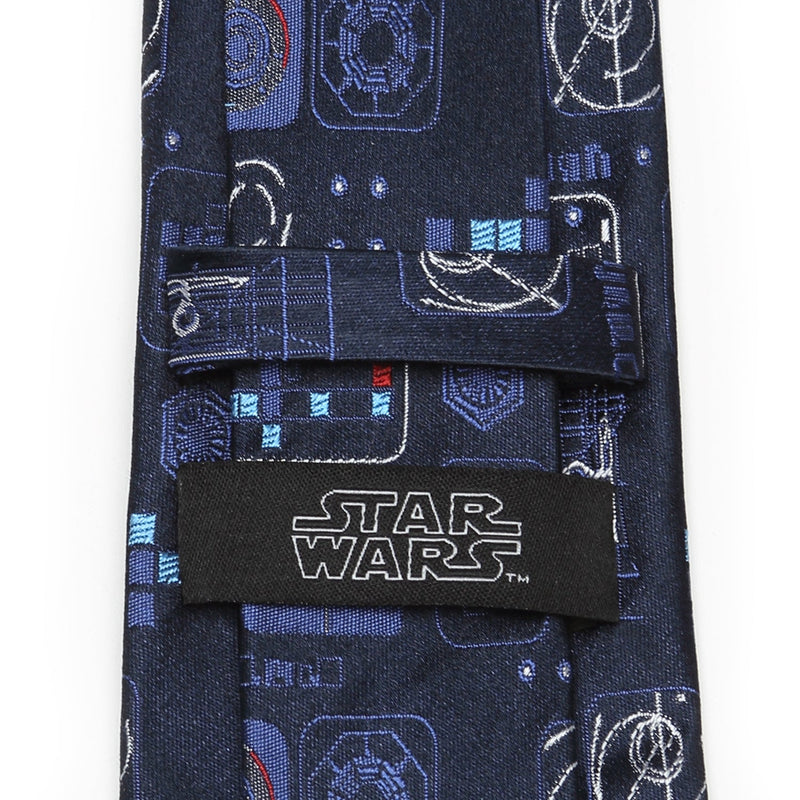 Star Wars Episode 9 Blue Tie