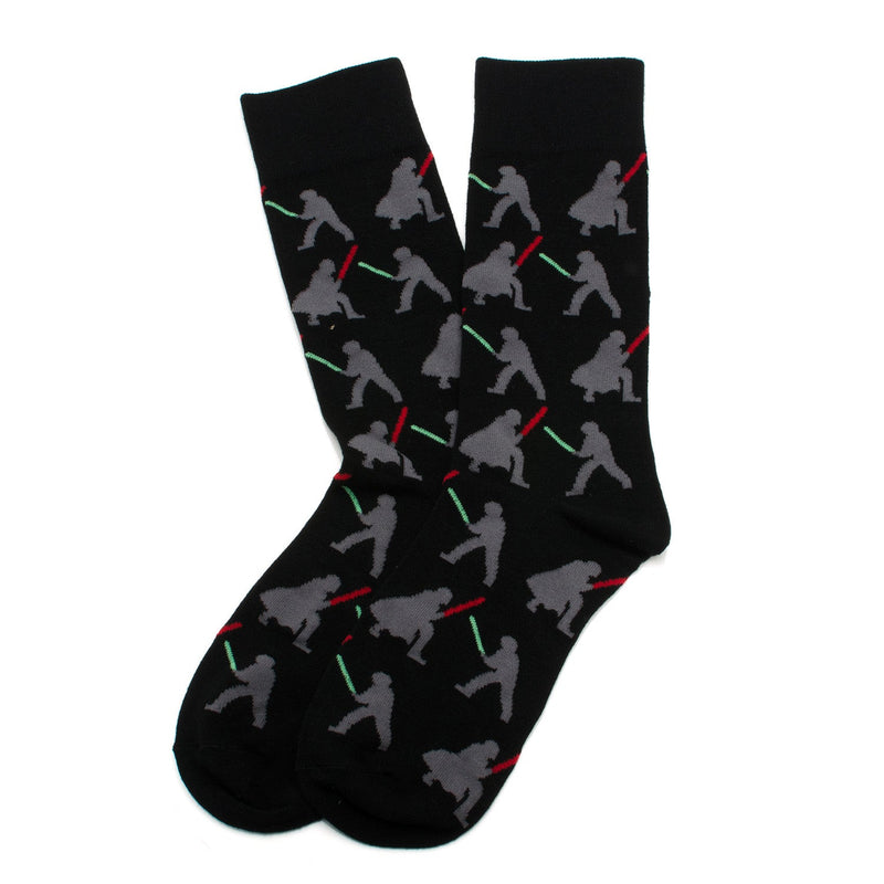 Star Wars Dress Socks 3-Pack with Darth Vadar Lapel Pin Gift Set