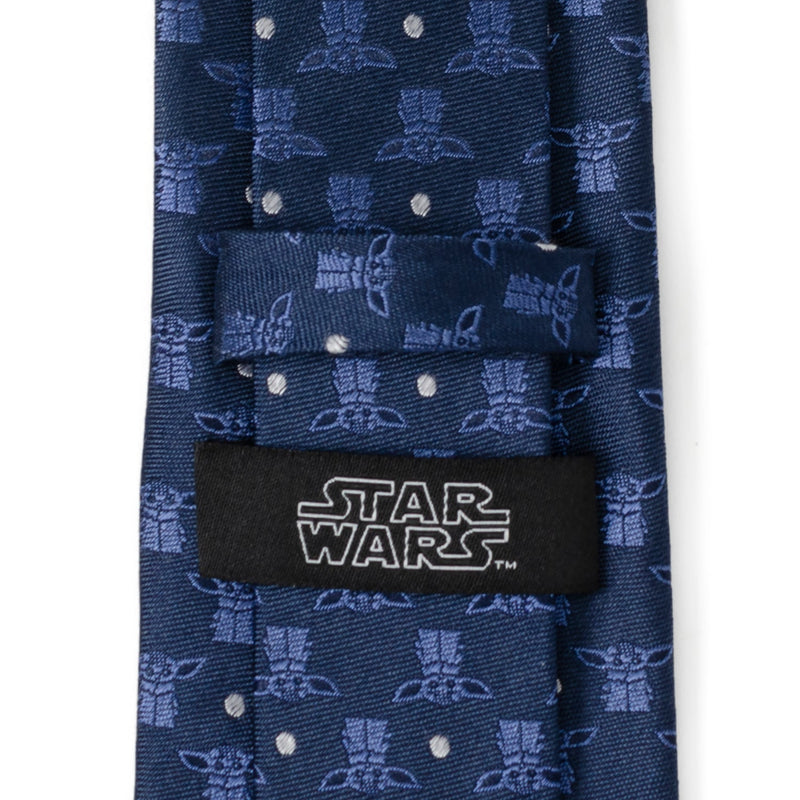 Star Wars Grogu Navy Blue Tie