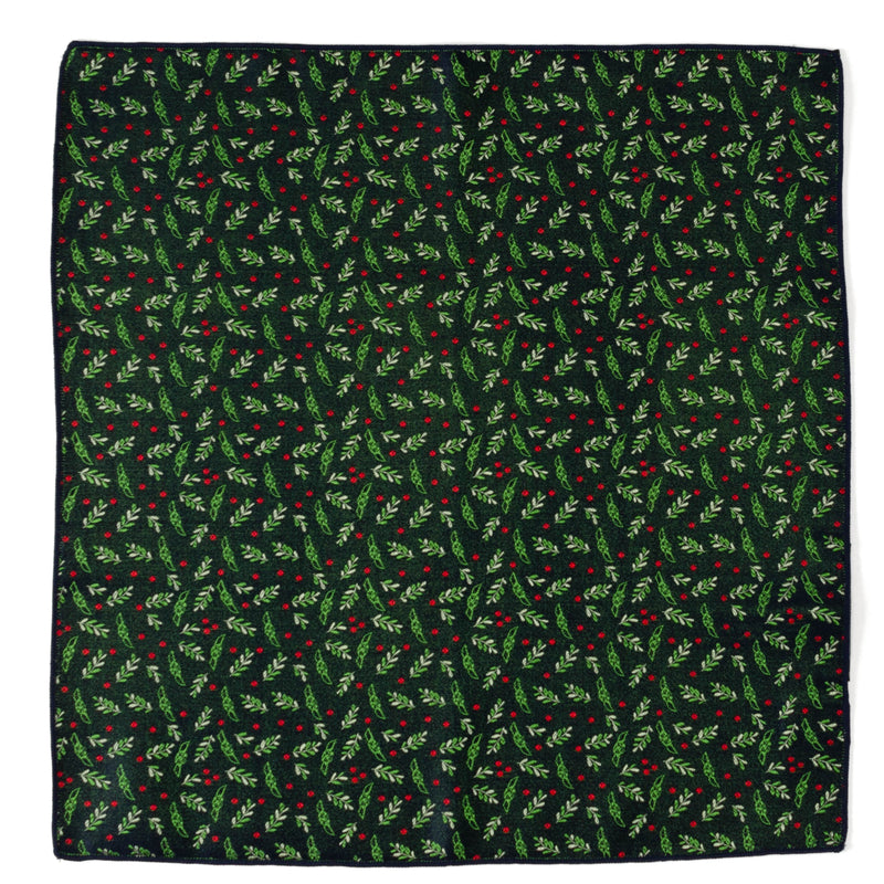 Grogu Holiday Navy Pocket Square