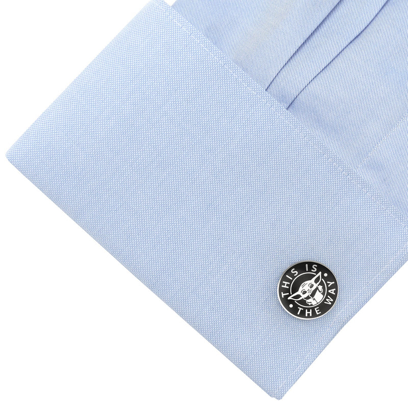 Star Wars Grogu "This Is The Way" Cufflinks