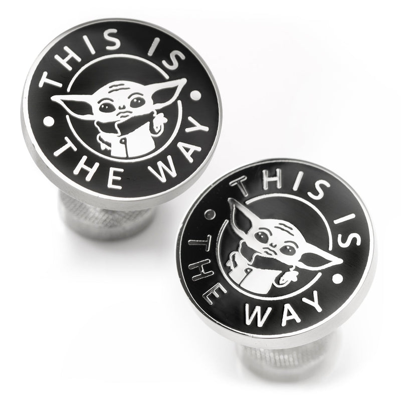 Star Wars Grogu "This Is The Way" Cufflinks
