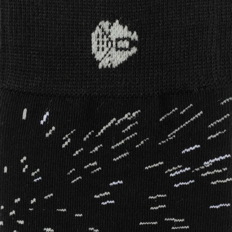 Star Wars Hyperspace Black Dress Socks and Rebel Crest Lapel Pin Gift Set