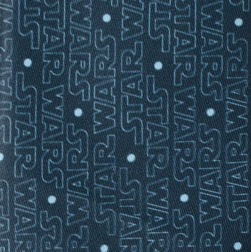 Star Wars Logo Blue Tie