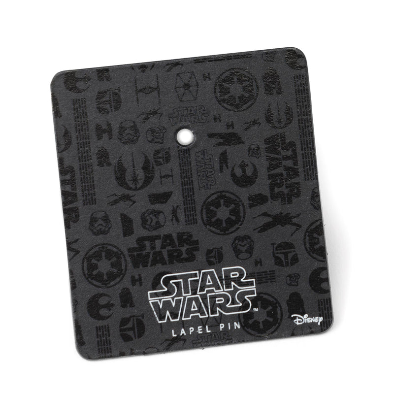 Star Wars Grogu Charcoal Gray Argyle Socks and Lapel Pin Gift Set