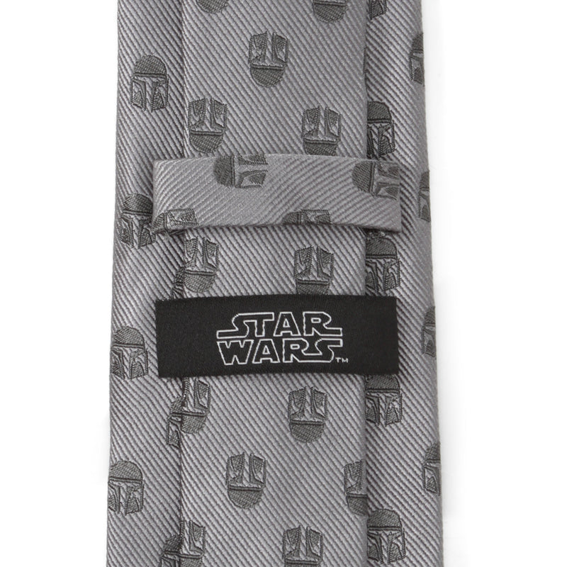 Star Wars Mandalorian Gray Tie