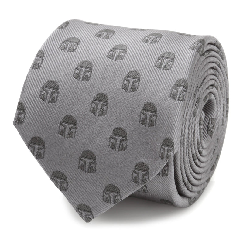 Star Wars Mandalorian Gray Tie
