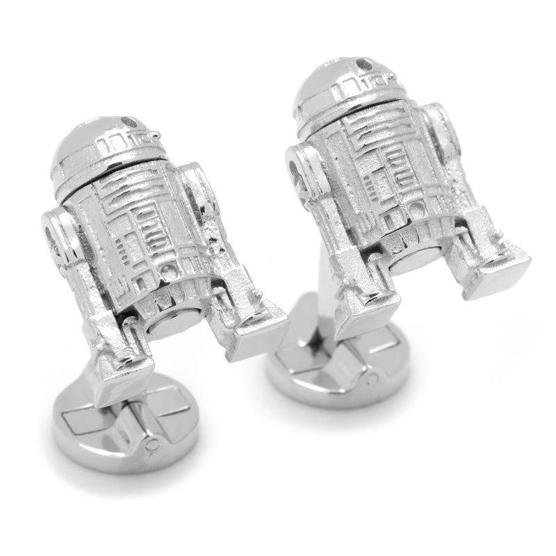 Star Wars R2-D2 Sterling Silver 3D Cufflinks