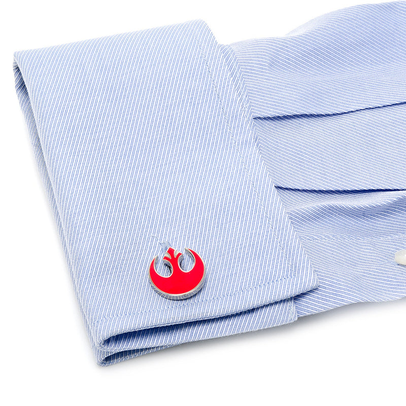 Star Wars Rebel Alliance Starbird Crest Red Cufflinks