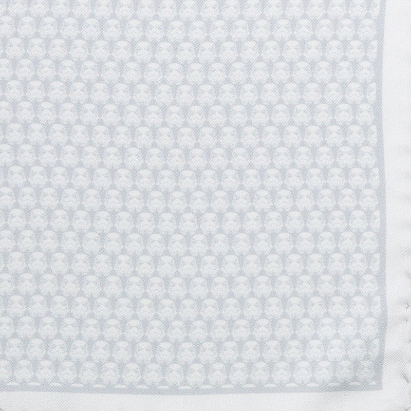 Star Wars Stormtrooper White Silk Pocket Square