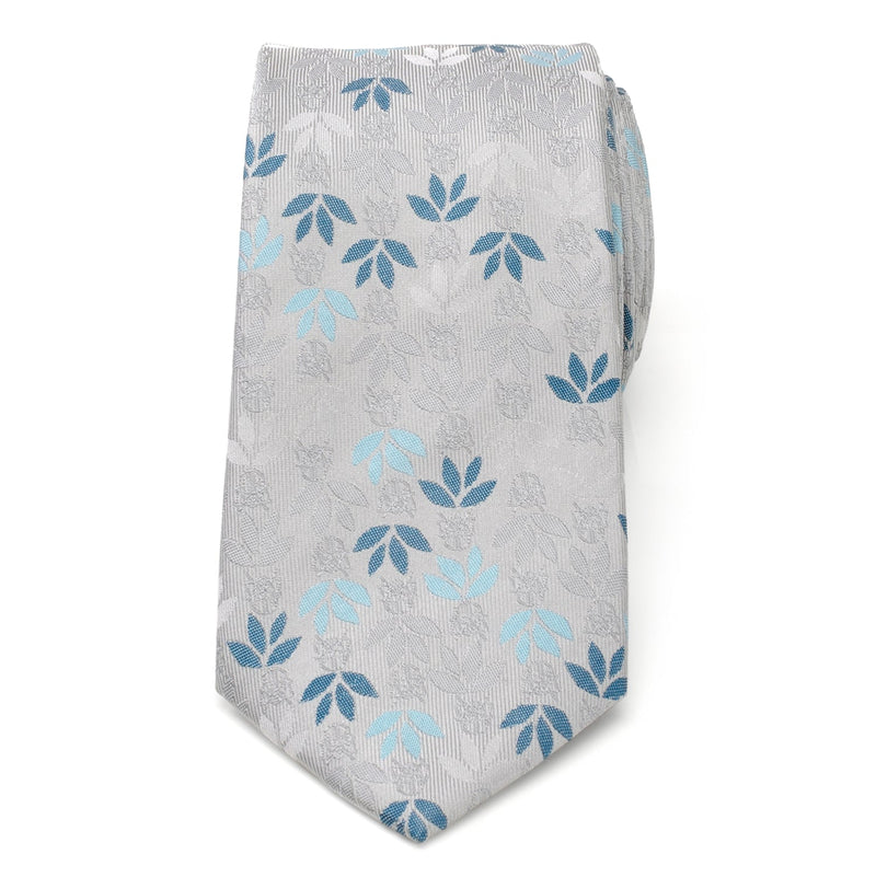 Star Wars Darth Vader Gray Floral Tie