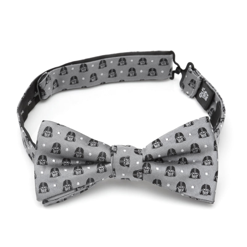 Star Wars Darth Vader Gray Polka Dot Bow Tie