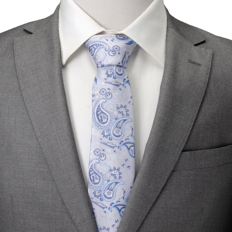 Star Wars Darth Vader Lavender Paisley Tie