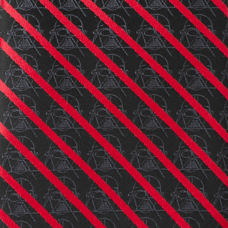 Star Wars Darth Vader Red and Black Striped Tie