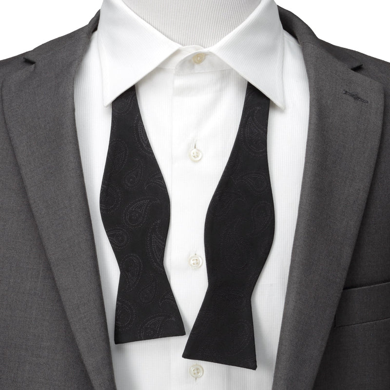 Star Wars Darth Vader Black Paisley Bow Tie