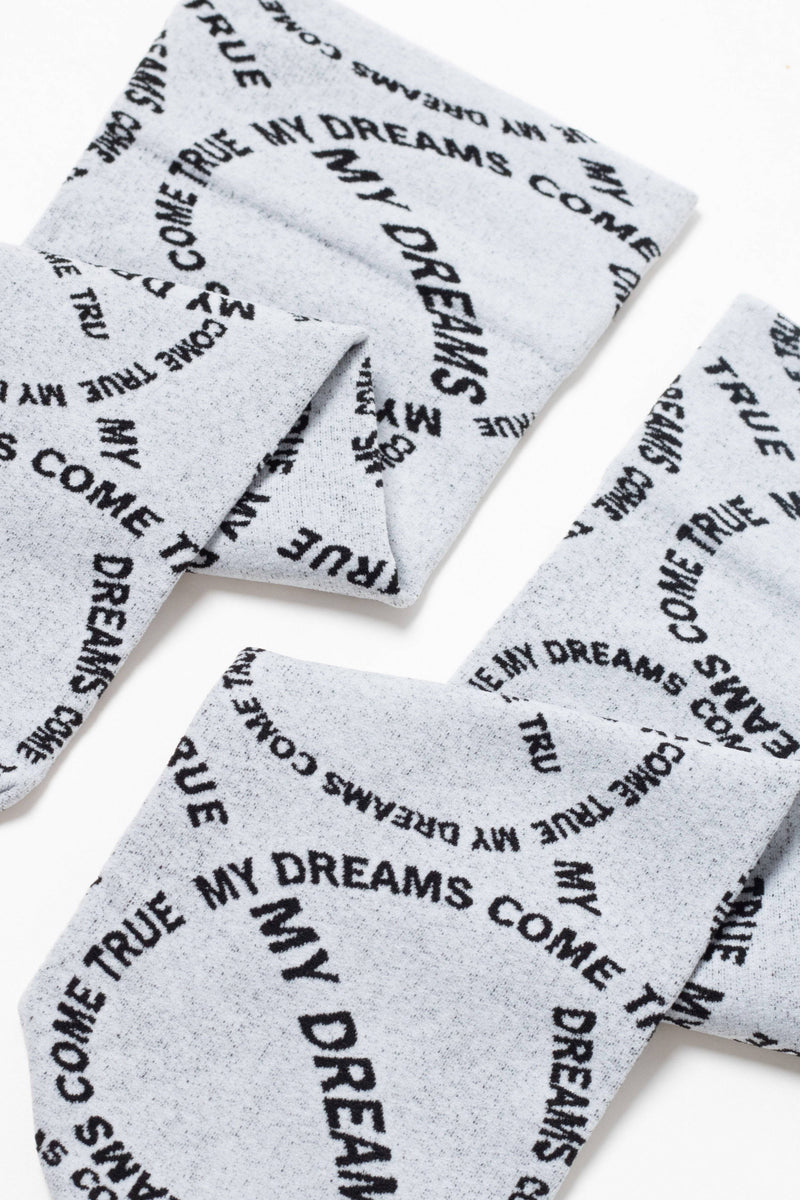 Dense Socks Conte Fantasy - Knitted "My dreams" Design