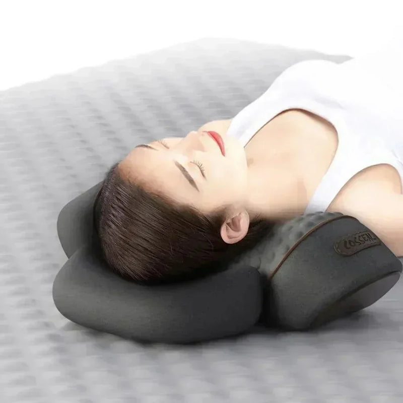 💆‍♂️ Electric Neck Massager Pillow – Heated Cervical Support with Vibration