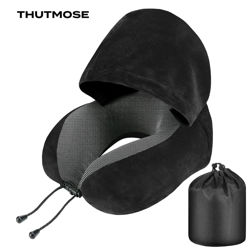 Travel Pillow - Neck Pillow with Hood