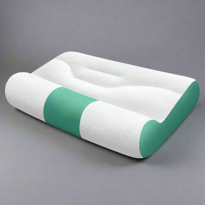 Ergonomic Goose Down Pillow for Cervical Support