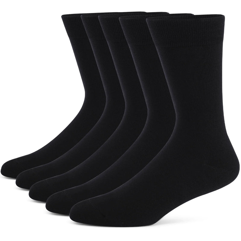 5 Pairs Argyle Breathable Men's Dress Socks Plus large Size High Quality Combed Cotton