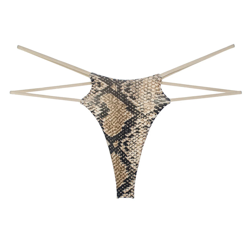 G String Thong Leopard Women Panties Sexy Briefs Cotton T-back Underwear Low Waist Seamless Femlae Lingerie Size S-XL