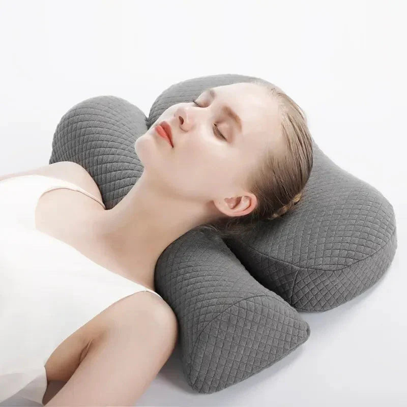 🛏️ Cervical Memory Foam Contour Pillow