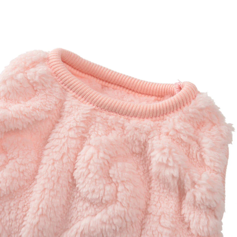 Soft Cozy Cat Sweater – Winter Fleece Vest for Sphynx & Small Dogs