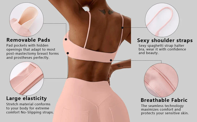 Super soft fabric back cross sports bra fitness top women's high-quality yoga clothes women's fitness running bra fitness yoga b