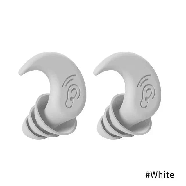 🔇 Anti-Noise Silicone Earplugs