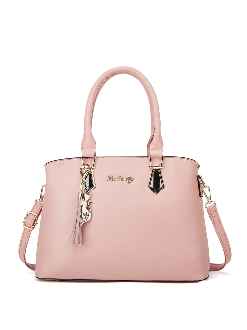 New Fashionable High-End Texture Women's Bag | European & American Style Single Shoulder & Crossbody Handbag (Portable Satchel)
