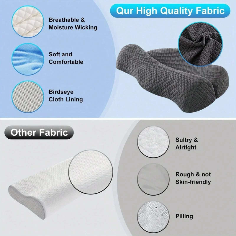 Adjustable Memory Foam Neck Pillow