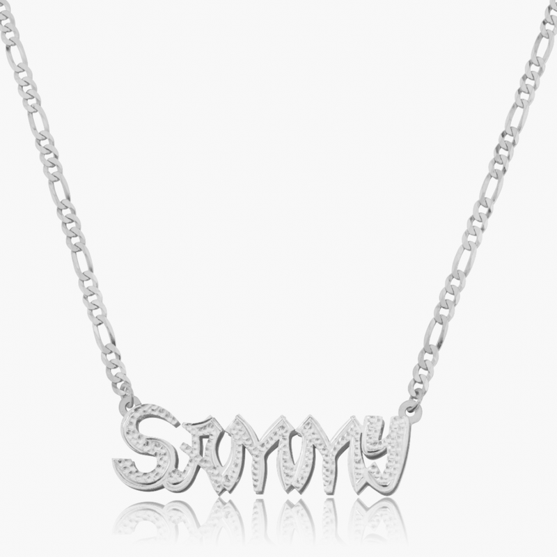 Double Plated "Take-out" Name Necklace