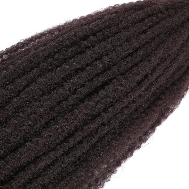 18" Marley Twist Braiding Hair | Crochet Braids | Afro Twist Kinky Hair Extensions | Ombre Colors | 30 Strands/Pack