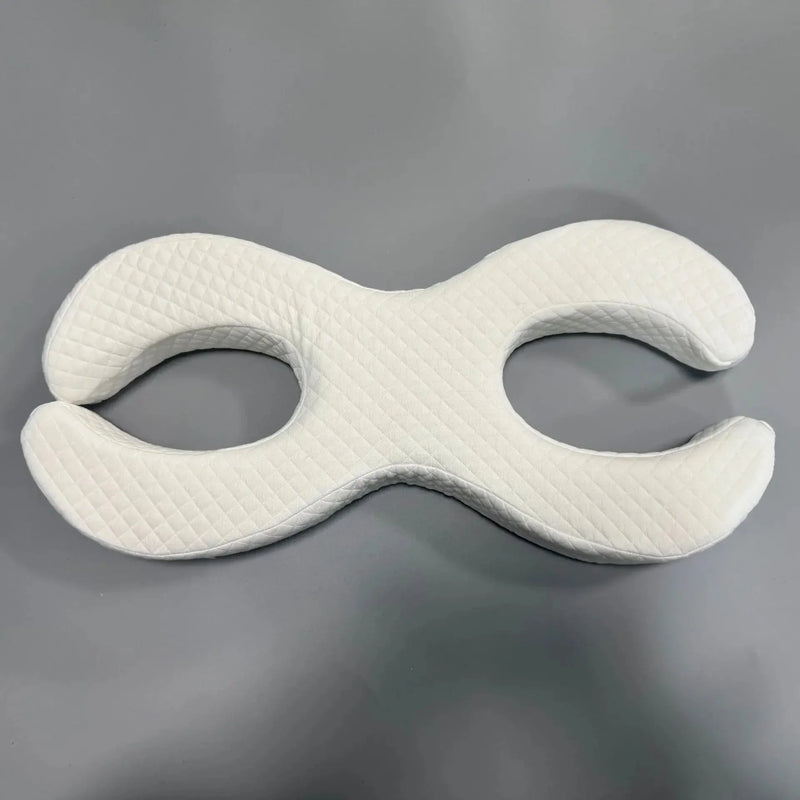 Anti-Wrinkle Side Sleeper Pillow – Soft Face-Free Beauty Pillow
