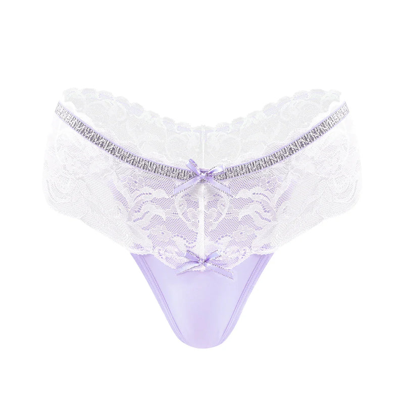 3pcs/Set Sexy Lace Women's Panties Underwear Low Waist Floral Elegant Lady Briefs Breathable Comfortable Female Sexy Lingerie