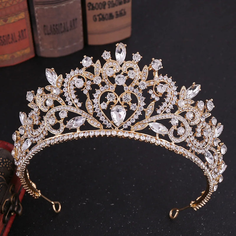 Bridal Luxury Crystal Tiara For Women