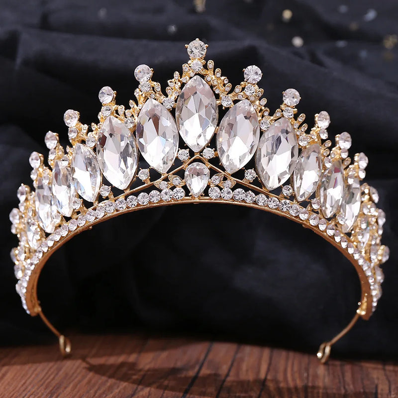 Bridal Luxury Crystal Tiara For Women