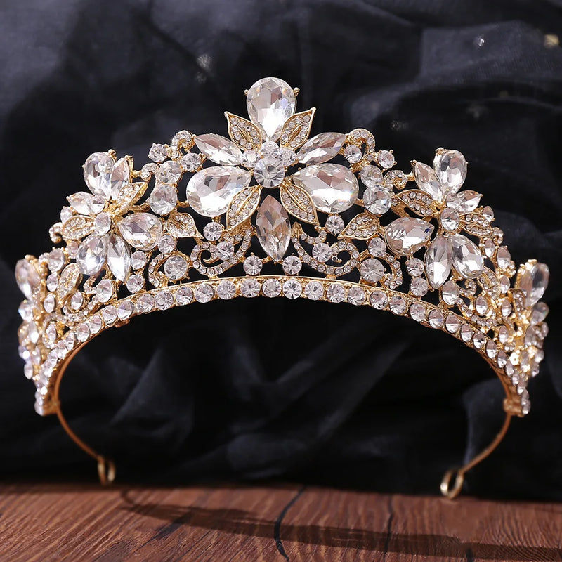Bridal Luxury Crystal Tiara For Women